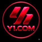 Y1 Game mobile app interface showing online gaming platform for Android users